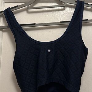 Lululemon Textured Mesh Tennis Tank Top *Medium Support